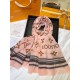 Fake Louis Vuitton Giant Jungle Stole Monogram Schawl 100 x 200 White Replica