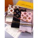 Replica Louis Vuitton Cashmere Silk Schawl Beige