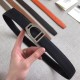 Replica Hermes Etrier Buckle Belt Black Clemence 32 MM Strap