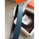 Fake Hermes Quizz 32mm Reversible Belt Blue Clemence Leather Replica Fake Hermes Quizz 32mm Reversible Belt Blue Clemence Leather Replica
