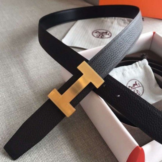 Fake Hermes Quizz 32mm Reversible Belt Cafe Clemence Leather Replica Fake Hermes Quizz 32mm Reversible Belt Cafe Clemence Leather Replica
