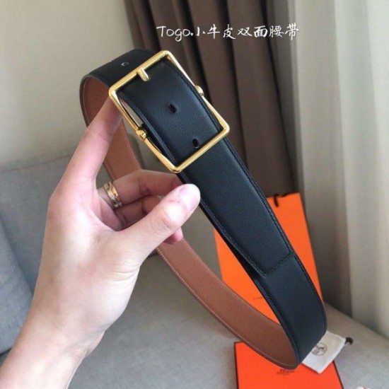 Fake Hermes Brown Saddle 38MM Reversible Belt Replica Replica Hermes Brown Saddle 38MM Reversible Belt