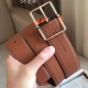 Fake Hermes Brown Saddle 38MM Reversible Belt Replica Replica Hermes Brown Saddle 38MM Reversible Belt