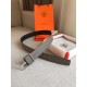 Replica Hermes Grey Saddle 38MM Reversible Belt Replica Hermes Grey Saddle 38MM Reversible Belt