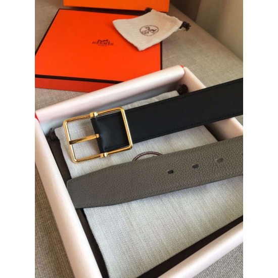 Replica Hermes Grey Saddle 38MM Reversible Belt Replica Hermes Grey Saddle 38MM Reversible Belt