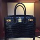 Replica Hermes Birkin 30cm 35cm Bag In Black Crocodile Leather Replica Hermes Birkin 30cm 35cm Bag In Black Crocodile Leather