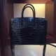 Replica Hermes Birkin 30cm 35cm Bag In Black Crocodile Leather Replica Hermes Birkin 30cm 35cm Bag In Black Crocodile Leather
