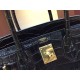 Replica Hermes Birkin 30cm 35cm Bag In Black Crocodile Leather Replica Hermes Birkin 30cm 35cm Bag In Black Crocodile Leather