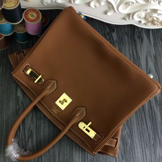 Fake Hermes Birkin 30cm 35cm Bag In Brown Clemence Leather Replica Replica Hermes Birkin 30cm 35cm Bag In Brown Clemence Leather