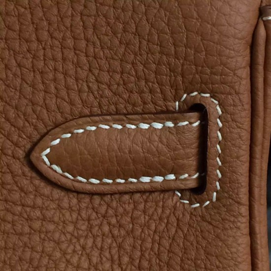 Fake Hermes Birkin 30cm 35cm Bag In Brown Clemence Leather Replica Replica Hermes Birkin 30cm 35cm Bag In Brown Clemence Leather