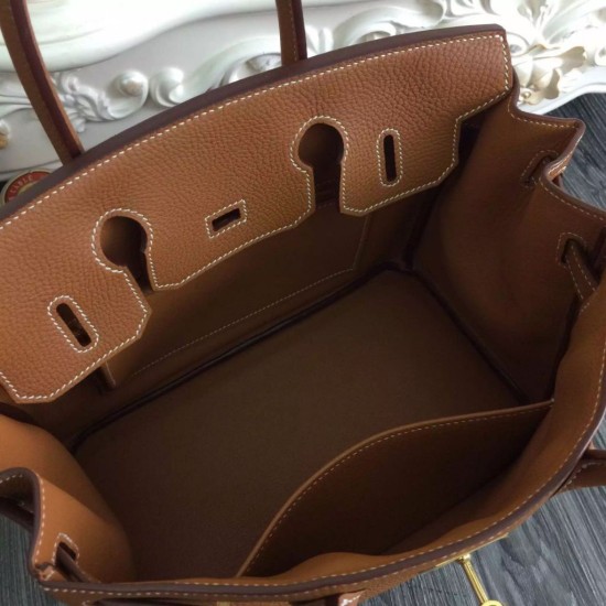 Fake Hermes Birkin 30cm 35cm Bag In Brown Clemence Leather Replica Replica Hermes Birkin 30cm 35cm Bag In Brown Clemence Leather