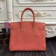 Replica Hermes Birkin 30cm 35cm Bag In Crevette Clemence Leather Fake Hermes Birkin 30cm 35cm Bag In Crevette Clemence Leather Replica
