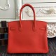 Replica Hermes Birkin 30cm 35cm Bag In Orange Clemence Leather Replica Hermes Birkin 30cm 35cm Bag In Orange Clemence Leather