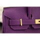 Fake Hermes Birkin 30cm 35cm Bag In Purple Clemence Leather Replica Replica Hermes Birkin 30cm 35cm Bag In Purple Clemence Leather