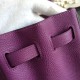 Fake Hermes Birkin 30cm 35cm Bag In Purple Clemence Leather Replica Replica Hermes Birkin 30cm 35cm Bag In Purple Clemence Leather
