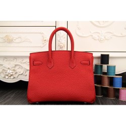Replica Hermes Birkin 30cm 35cm Bag In Red Clemence Leather Replica Hermes Birkin 30cm 35cm Bag In Red Clemence Leather