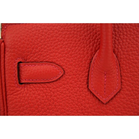 Replica Hermes Birkin 30cm 35cm Bag In Red Clemence Leather Replica Hermes Birkin 30cm 35cm Bag In Red Clemence Leather