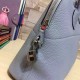 Fake Hermes Bolide 31 35 Bag In Azure Clemence Leather Replica Replica Hermes Bolide 31 35 Bag In Azure Clemence Leather