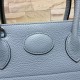 Fake Hermes Bolide 31 35 Bag In Azure Clemence Leather Replica Replica Hermes Bolide 31 35 Bag In Azure Clemence Leather