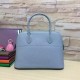 Fake Hermes Bolide 31 35 Bag In Azure Clemence Leather Replica Replica Hermes Bolide 31 35 Bag In Azure Clemence Leather
