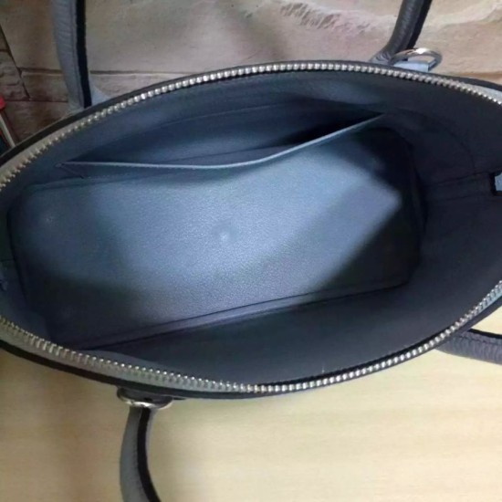Fake Hermes Bolide 31 35 Bag In Azure Clemence Leather Replica Replica Hermes Bolide 31 35 Bag In Azure Clemence Leather