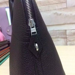 Replica Hermes Bolide 31 35 Bag In Black Clemence Leather