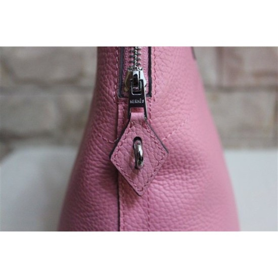 Replica Hermes Bolide 31 35 Bag In Pink Clemence Leather Fake Hermes Bolide 31 35 Bag In Pink Clemence Leather Replica