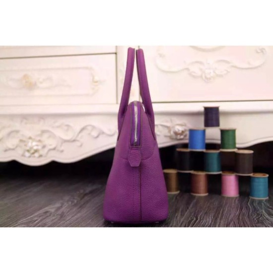 Fake Hermes Bolide 31 35 Bag In Purple Clemence Leather Replica Fake Hermes Bolide 31 35 Bag In Purple Clemence Leather Replica