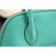 Replica Hermes Bolide Tote Bag In Turquoise Leather