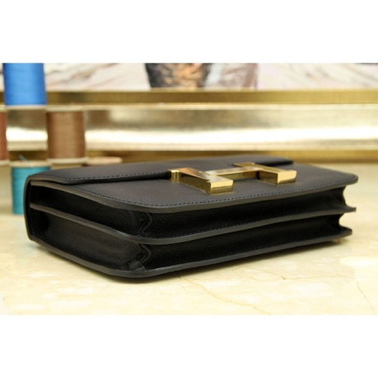 Fake Hermes Constance Bag In Black Epsom Leather Replica Fake Hermes Constance Bag In Black Epsom Leather Replica