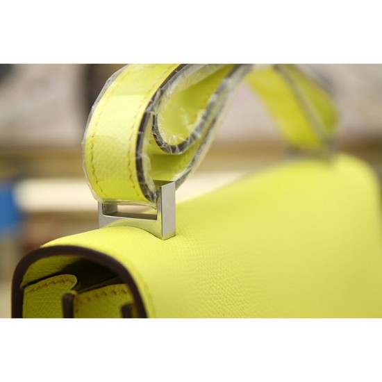 Replica Hermes Constance Bag In Yellow Epsom Leather Replica Hermes Constance Bag In Yellow Epsom Leather