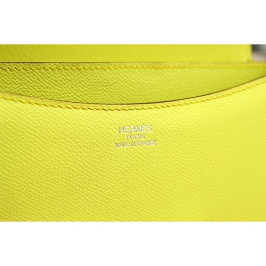 Replica Hermes Constance Bag In Yellow Epsom Leather Replica Hermes Constance Bag In Yellow Epsom Leather