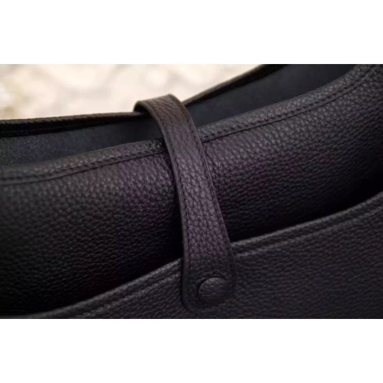 Fake Hermes Black Evelyne II TPM And III PM Bag Replica Replica Hermes Black Evelyne II TPM And III PM Bag