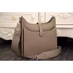 Replica Hermes Grey Evelyne III PM Bag