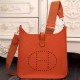 Fake Hermes Orange Evelyne II TPM And III PM Bag Replica Replica Hermes Orange Evelyne II TPM And III PM Bag