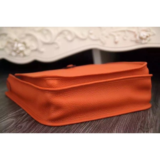 Fake Hermes Orange Evelyne II TPM And III PM Bag Replica Replica Hermes Orange Evelyne II TPM And III PM Bag