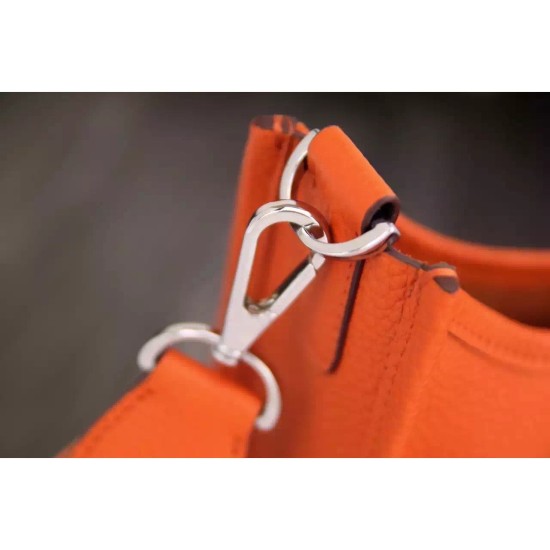 Fake Hermes Orange Evelyne II TPM And III PM Bag Replica Replica Hermes Orange Evelyne II TPM And III PM Bag