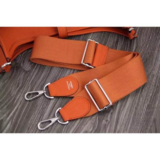 Fake Hermes Orange Evelyne II TPM And III PM Bag Replica Replica Hermes Orange Evelyne II TPM And III PM Bag