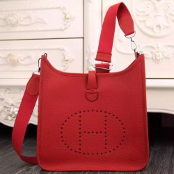 Replica Hermes Vermillion Evelyne II TPM And III PM Bag