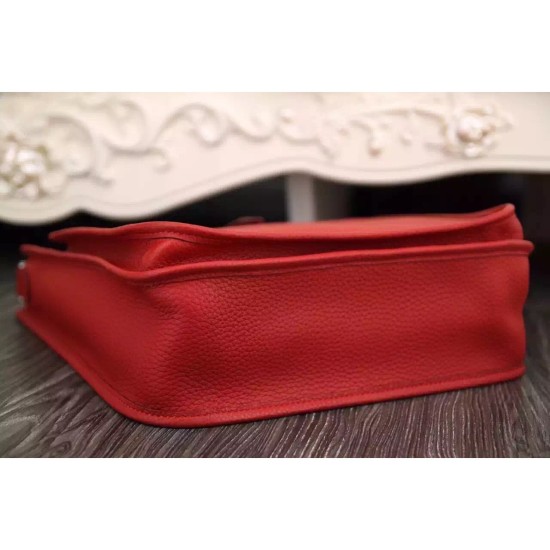 Fake Hermes Vermillion Evelyne II TPM And III PM Bag Replica Replica Hermes Vermillion Evelyne II TPM And III PM Bag