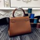 Replica Hermes Kelly 20cm Bag In Brown Epsom Leather Fake Hermes Kelly 20cm Bag In Brown Epsom Leather Replica