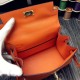 Fake Hermes Kelly 20cm Bag In Orange Epsom Leather Replica Fake Hermes Kelly 20cm Bag In Orange Epsom Leather Replica