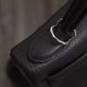 Fake Hermes Kelly Bag 28,32CM In Black Clemence Leather Replica Replica Hermes Kelly Bag 28,32CM In Black Clemence Leather