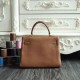 Replica Hermes Kelly Bag 28,32CM In Brown Clemence Leather Replica Hermes Kelly Bag 28,32CM In Brown Clemence Leather