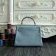Replica Hermes Kelly Bag In Azure Clemence Leather Replica Hermes Kelly Bag In Azure Clemence Leather