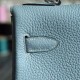 Replica Hermes Kelly Bag In Azure Clemence Leather Replica Hermes Kelly Bag In Azure Clemence Leather