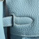 Replica Hermes Kelly Bag In Azure Clemence Leather Replica Hermes Kelly Bag In Azure Clemence Leather