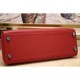 Replica Hermes Kelly Bag In Red Clemence Leather Replica Hermes Kelly Bag In Red Clemence Leather