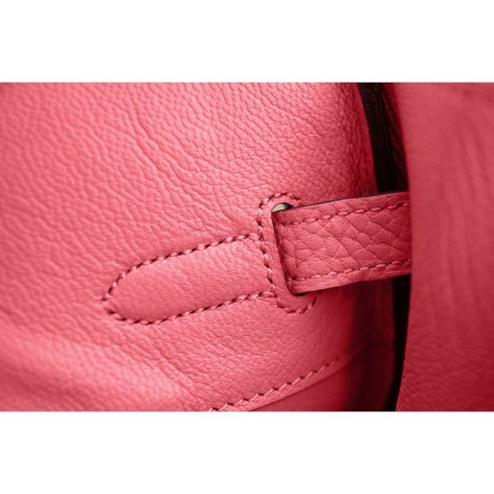 Fake Hermes Kelly Bag In Rose Lipstick Clemence Leather Replica Replica Hermes Kelly Bag In Rose Lipstick Clemence Leather