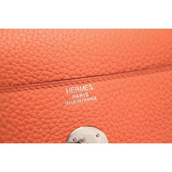 Replica Hermes Lindy 26cm 30cm 34cm Bag In Crevette Leather Replica Hermes Lindy 26cm 30cm 34cm Bag In Crevette Leather